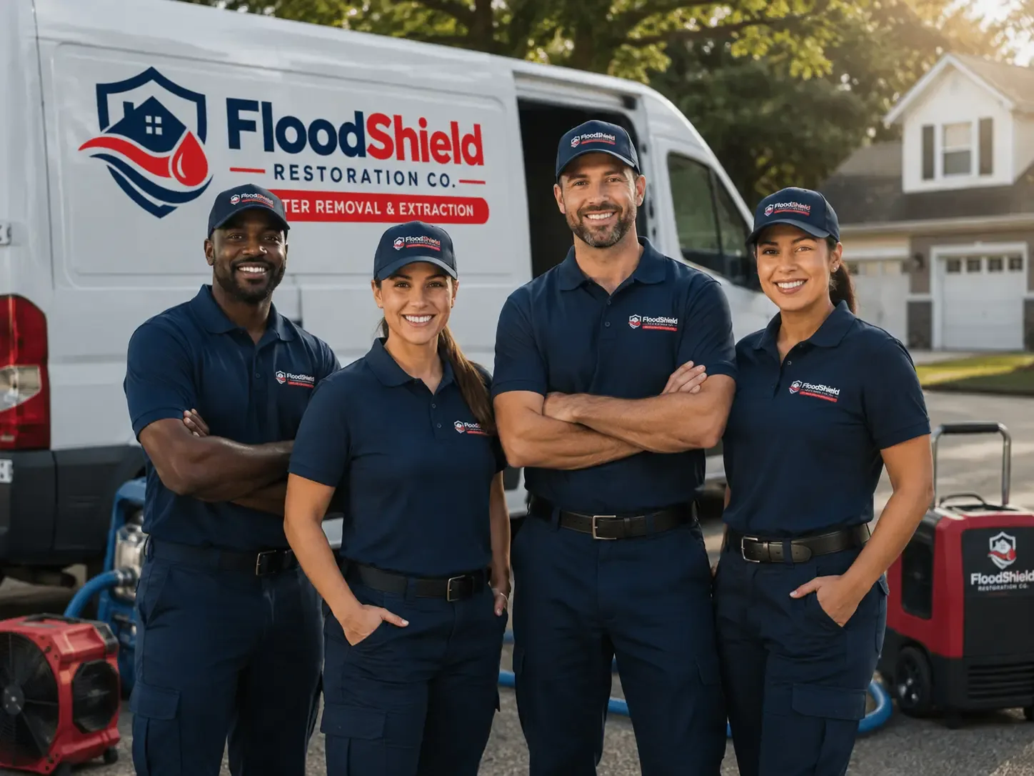 Flood Damage Restoration company in Schofield Barracks, HI